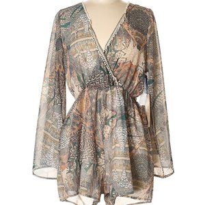 California Moonrise Bohemian Romper